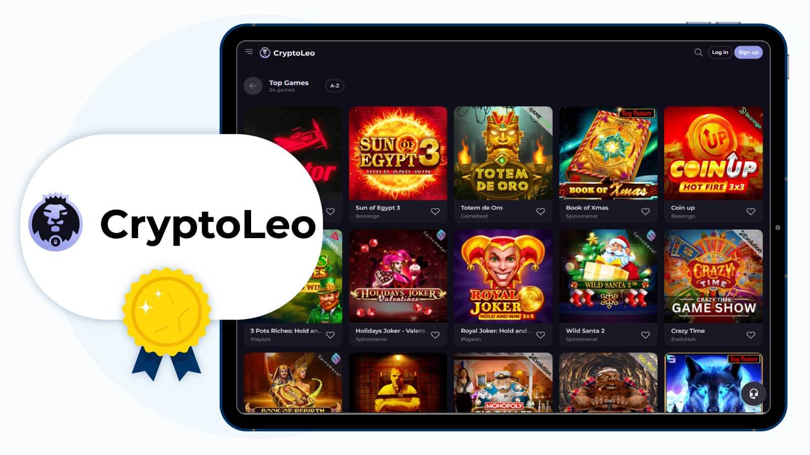 CryptoLeo Casino Top Online Free Spins No Deposit Offer in 2024