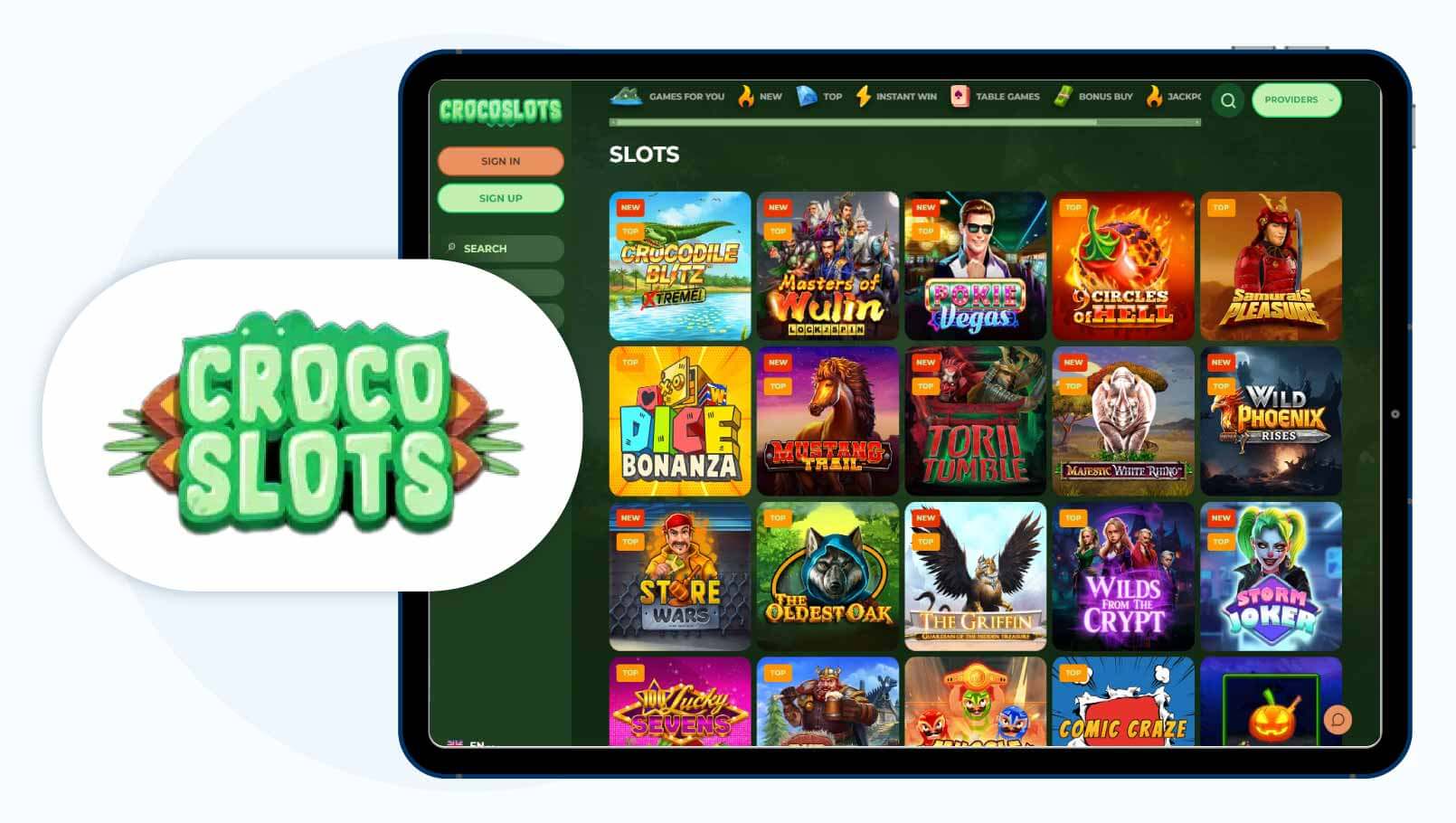 CrocoSlots-25-Free-Spins-for-Unlimited-Withdrawals