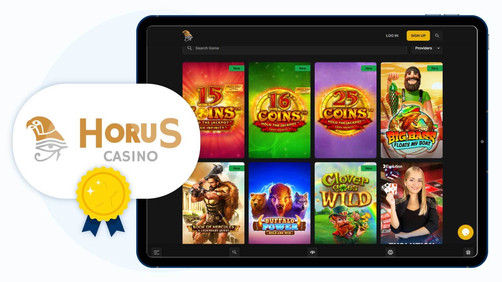 Horus-Casino-Best-25-Free-Spins-No-Deposit-in-2024
