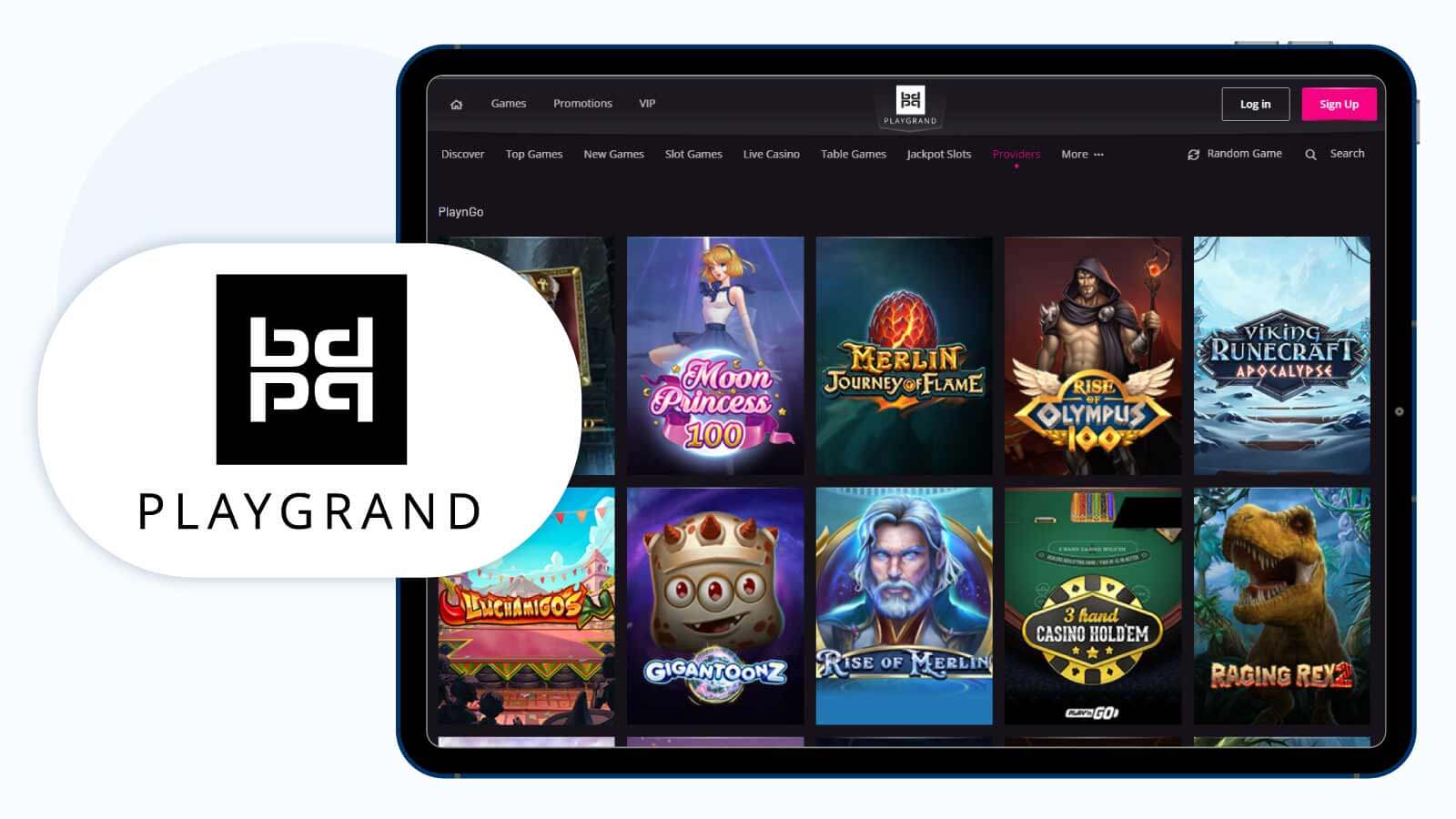 PlayGrand Casino Top $10 Minimum Deposit Casino to Experience Play’n Go Games