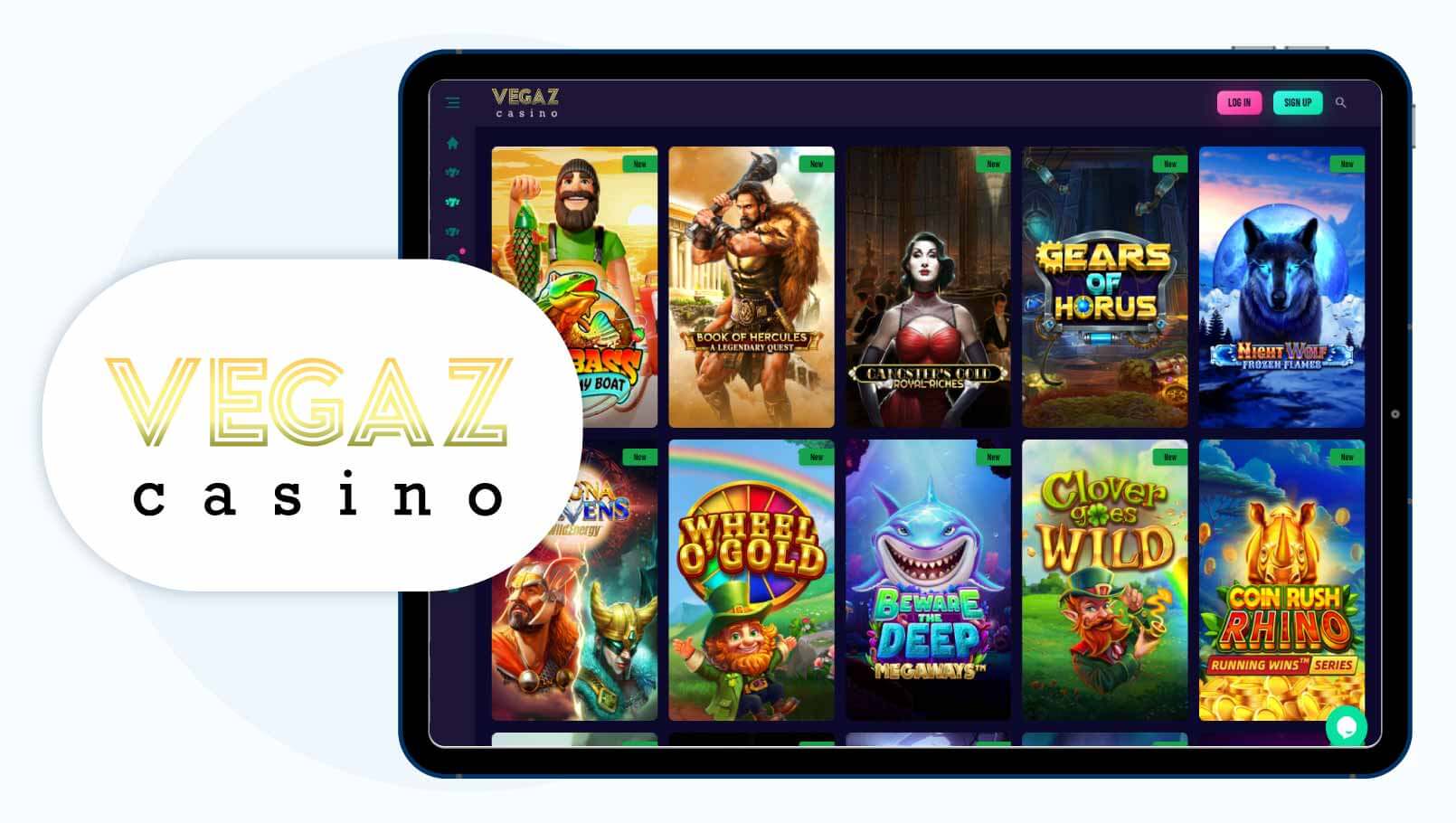 Vegaz-Casino’s-25-Free-Spins-to-Play-Holloywoof