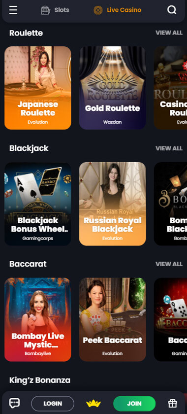BitKingz Casino Mobile Preview 2
