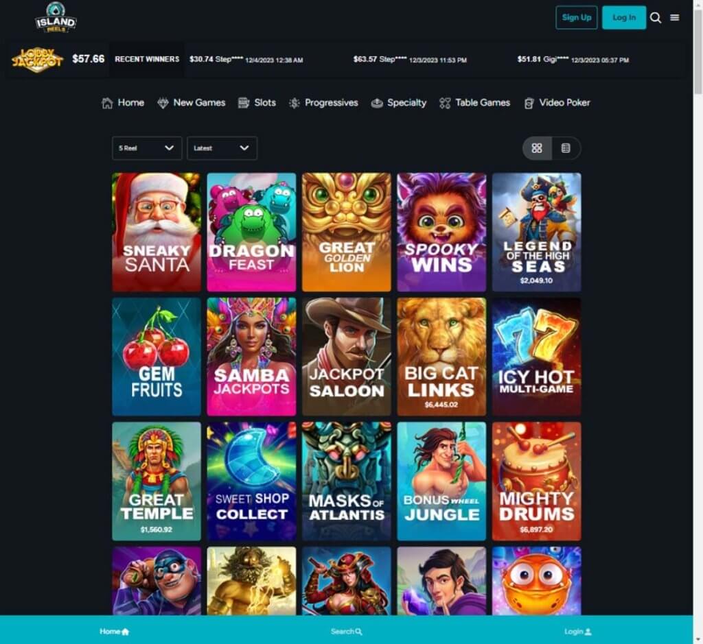 island-reels-casino-slots-variety-review