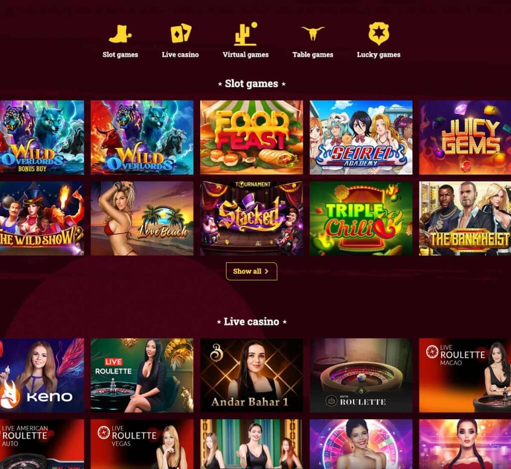 luck-of-spins-casino-home-page-review