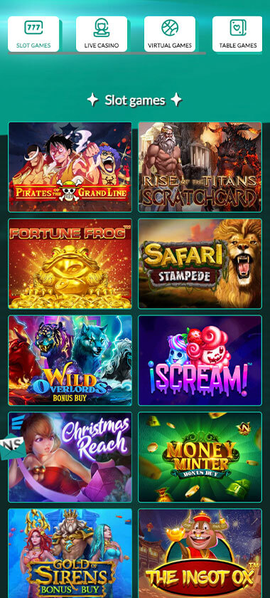 NonStop Casino Mobile Preview 1