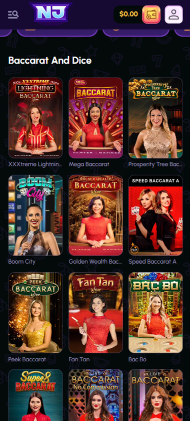 Nova Jackpot Casino Mobile Preview 2