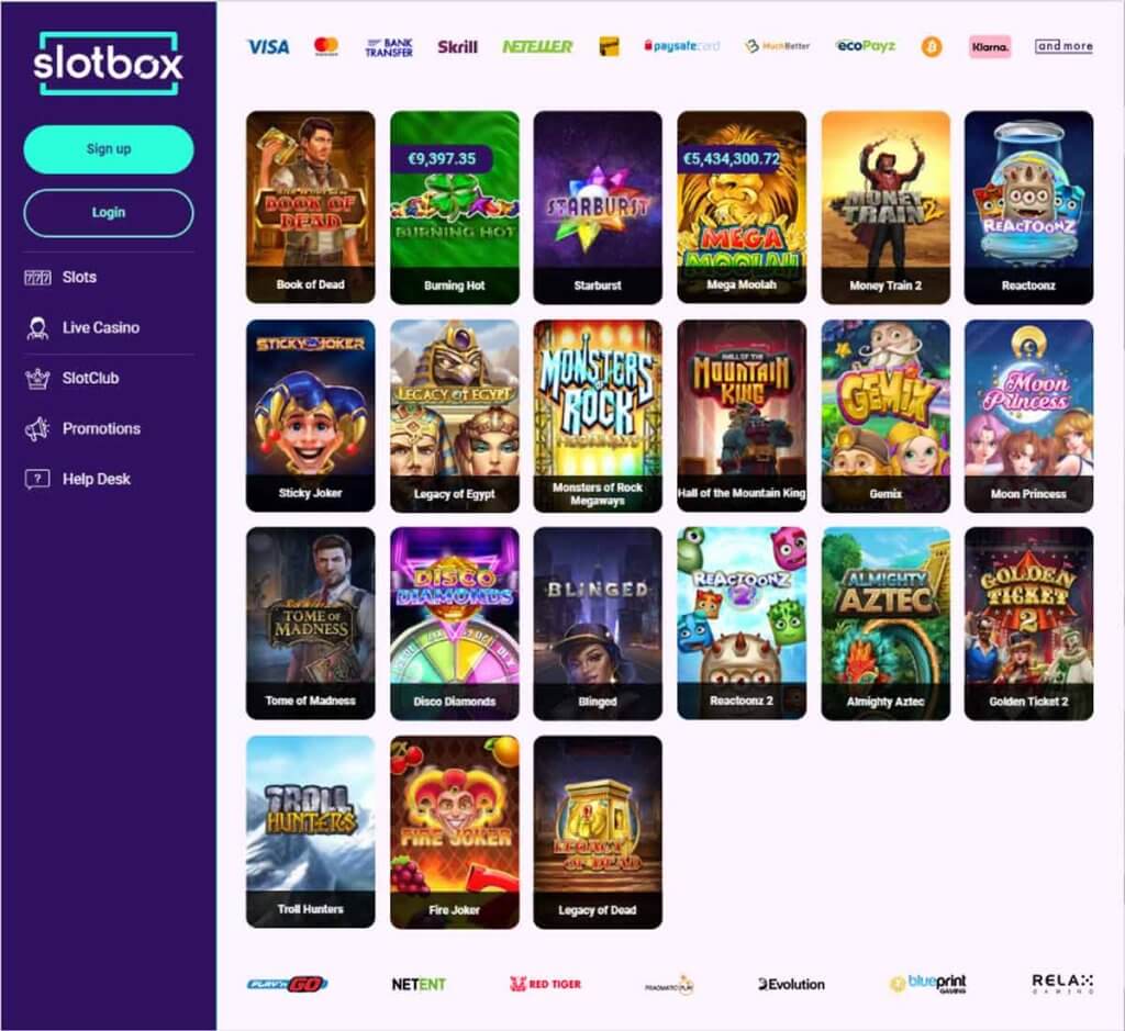 slotbox-casino-game-types-review