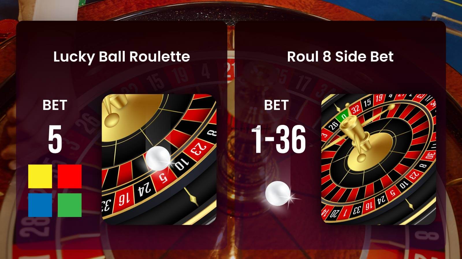 Live Roulette Side Bets