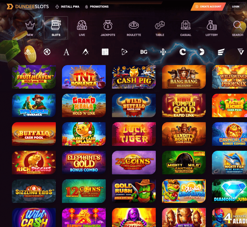 dundeeslots-casino-slots-variety-review