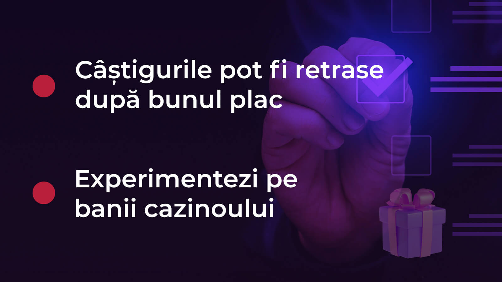 Ce beneficii aduce un bonus fără rulaj