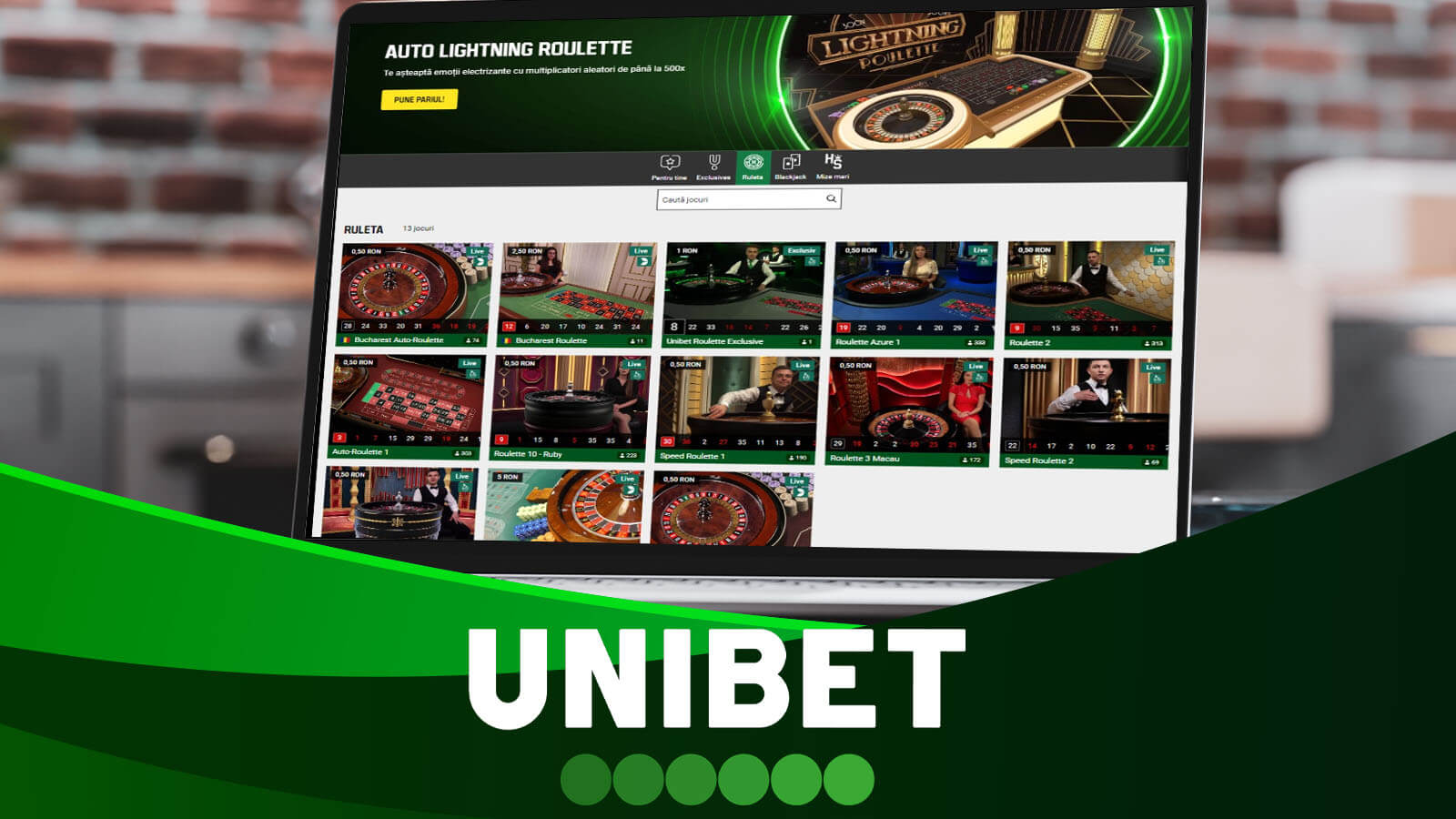 De ce apreciază jucătorii Unibet și ce Mese Live oferă