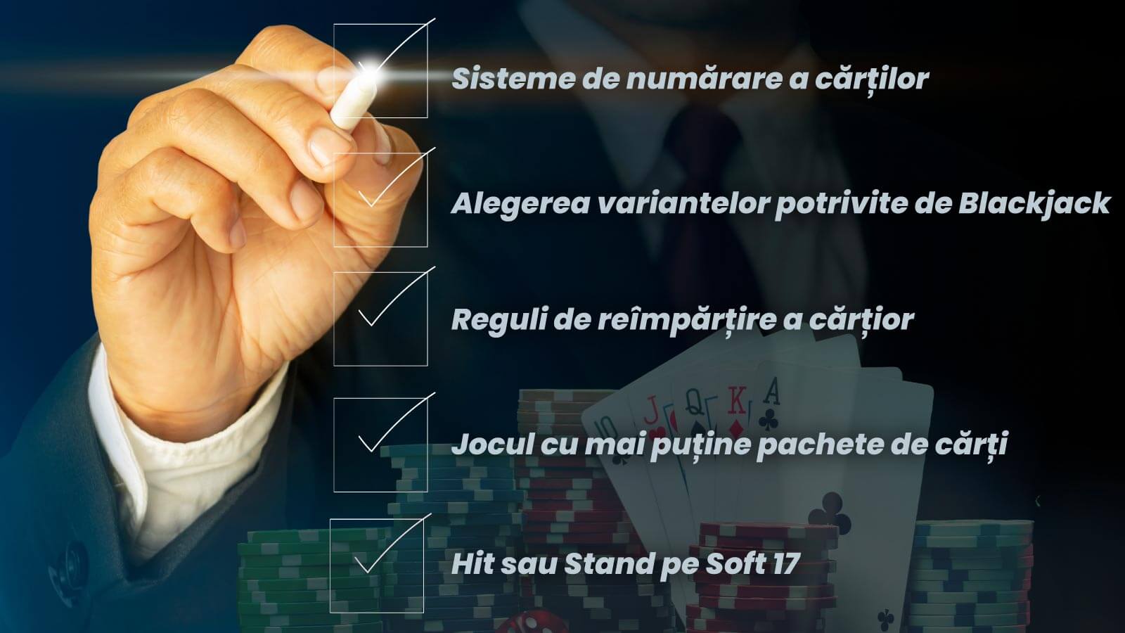 5 Metode Simple De Reducere A Avantajului Casei în Blackjack