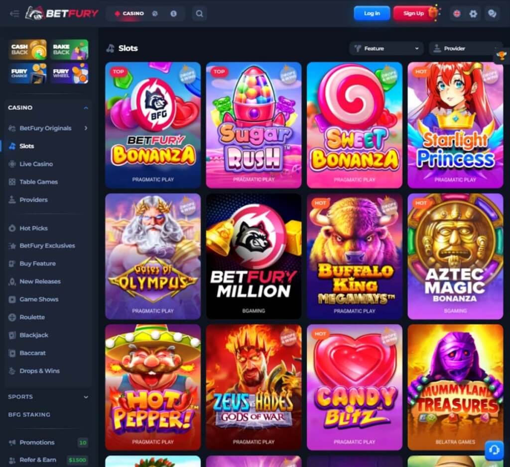 betfury-casino-slots-variety-review