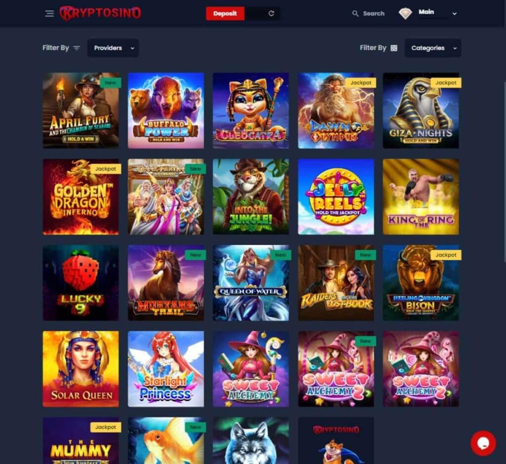 kriptosino-casino-slots-review