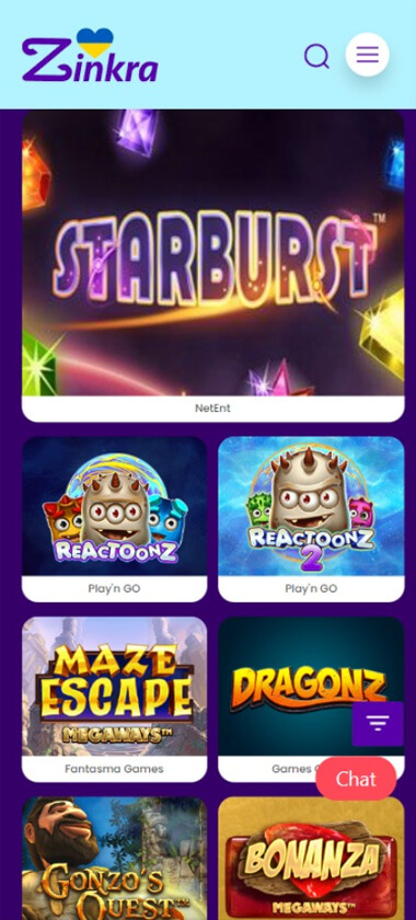 zinkra-casino-slots-mobile-review