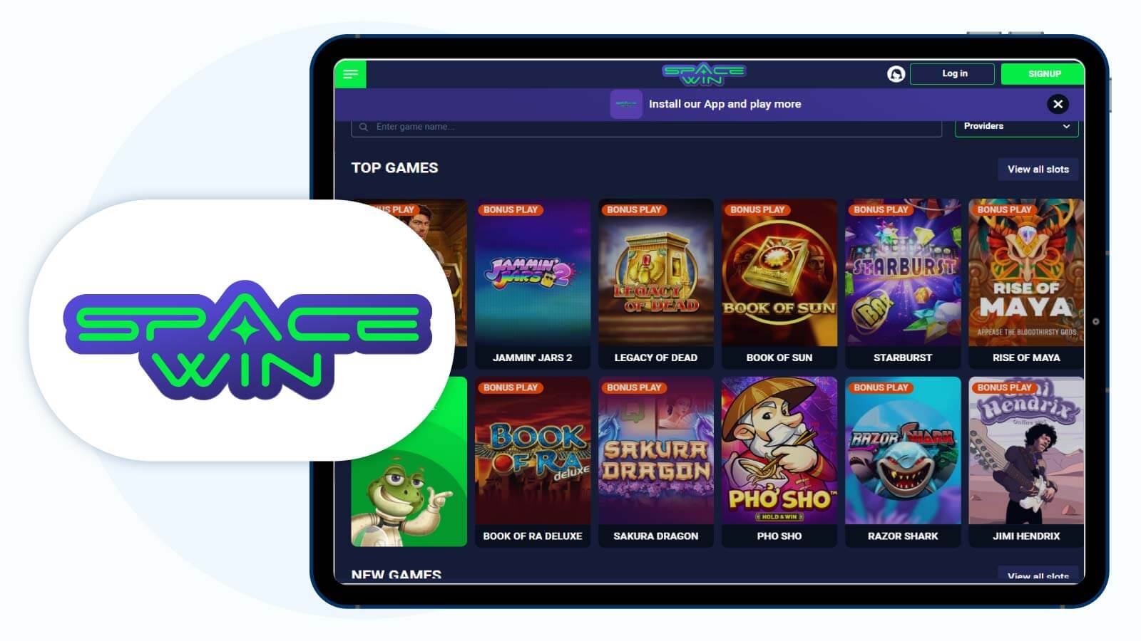 4.SpaceWin-Casino-Best-300%-Deposit-Casino-for-Unlimited-Cashout-Feature