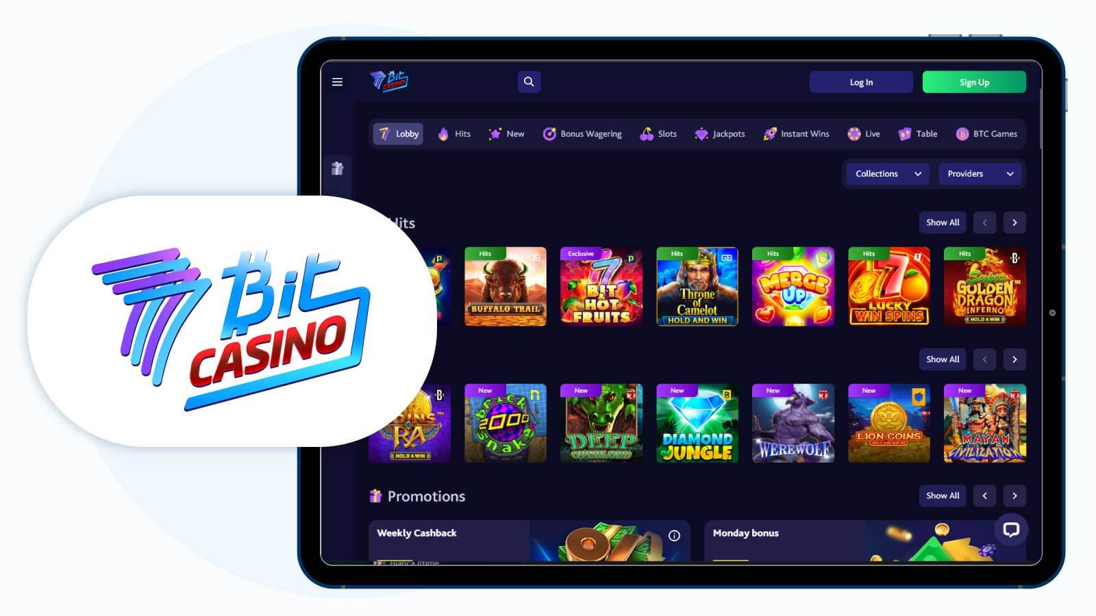 7Bit Casino Top No Deposit Bonus to Explore Deep Sea (94% RTP)