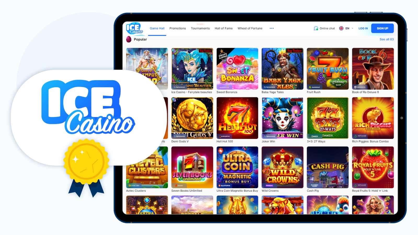 IceCasino Best $10 Minimum Deposit Casino in 2024