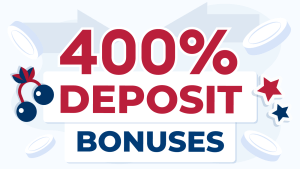 400% Deposit Bonus