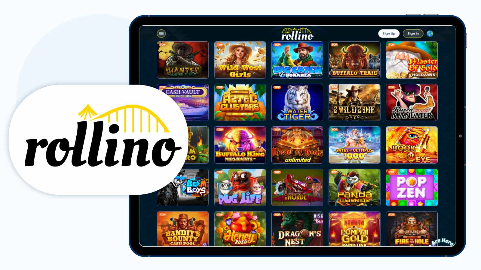 Rollino Casino Best $10 No Deposit Bonus via Promo Code