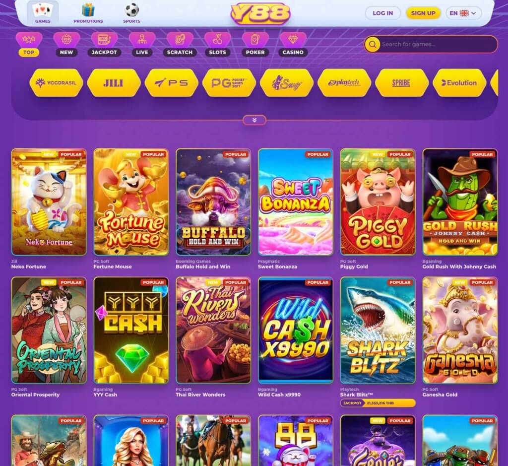 Y88-casino-home-page-review