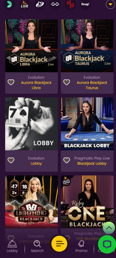 bizzo-casino-live-dealer-blackjack-games-mobile-review