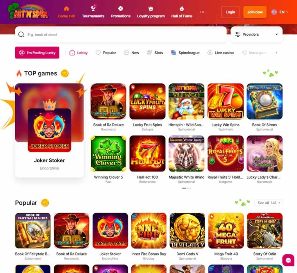 hit-n-spin-casino-game-types-review