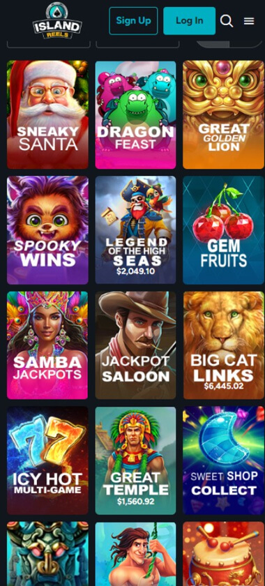 island-reels-casino-slots-variety-mobile-review