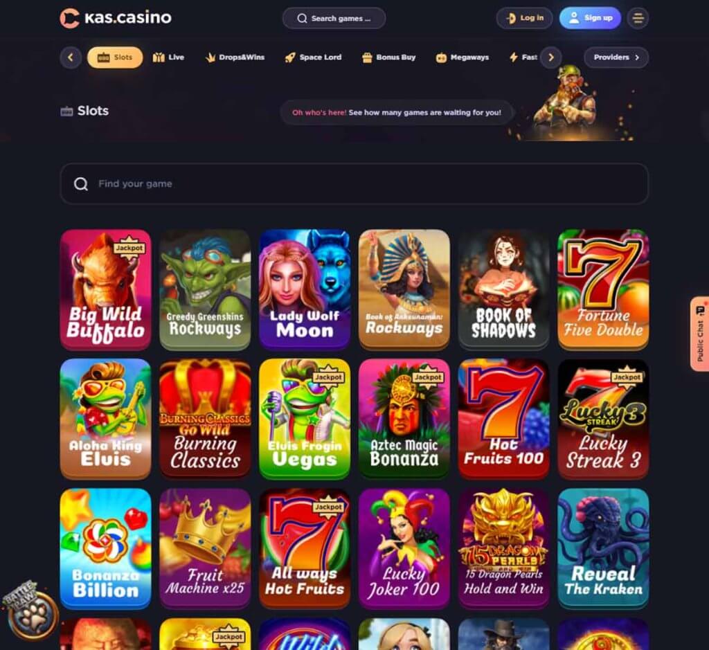 kas-casino-slots-variety-review