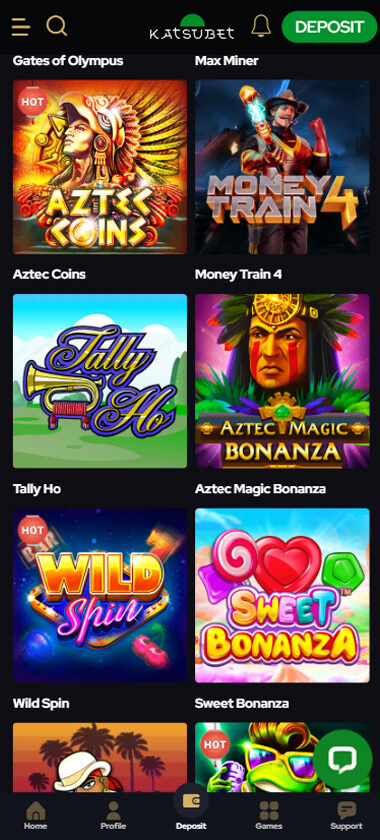 katsubet-casino-slots-variety-mobile-review