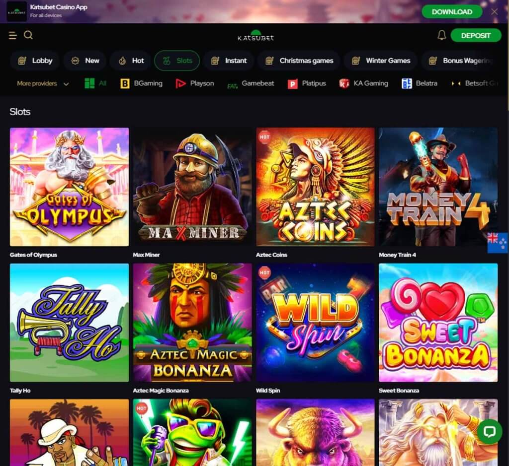 katsubet-casino-slots-variety-review
