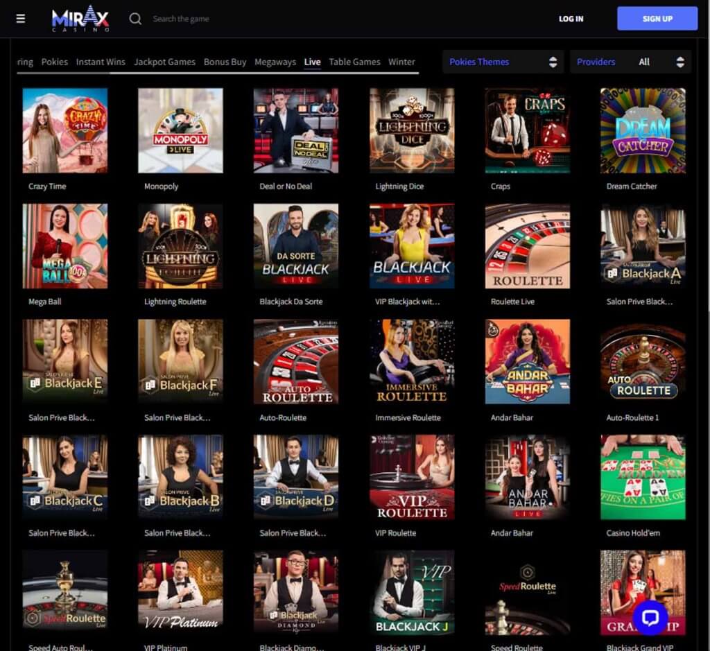 mirax-casino-live-dealer-games-collection-review