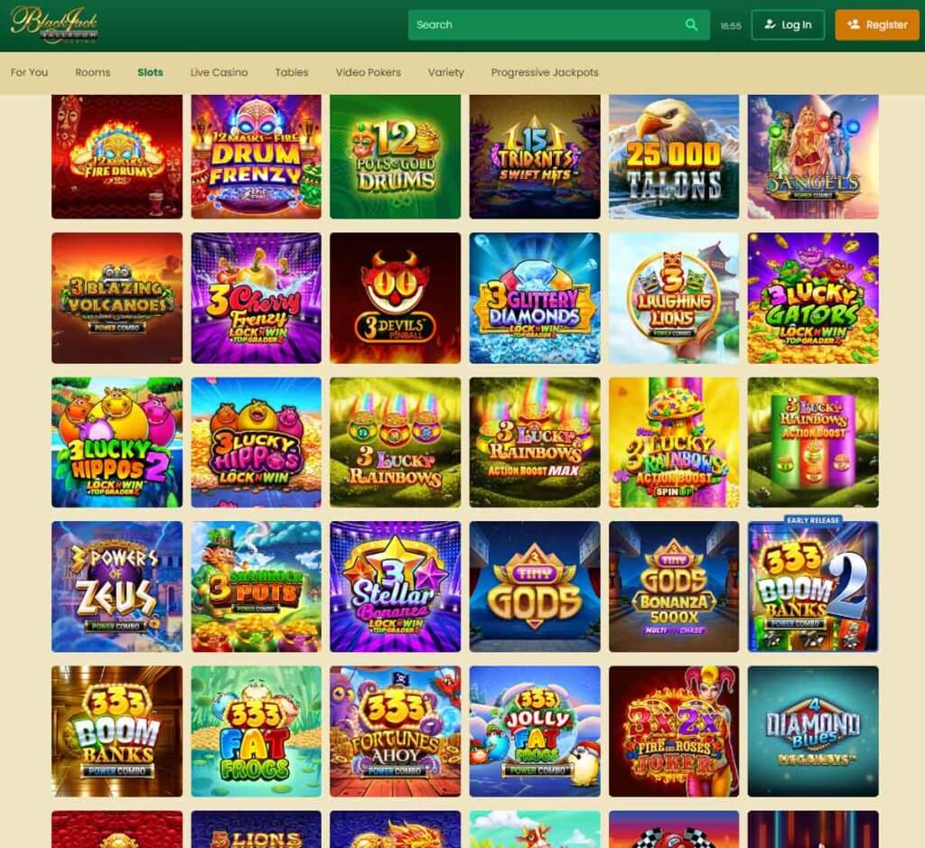 Blackjack-Ballroom-casino-slots-variety-review