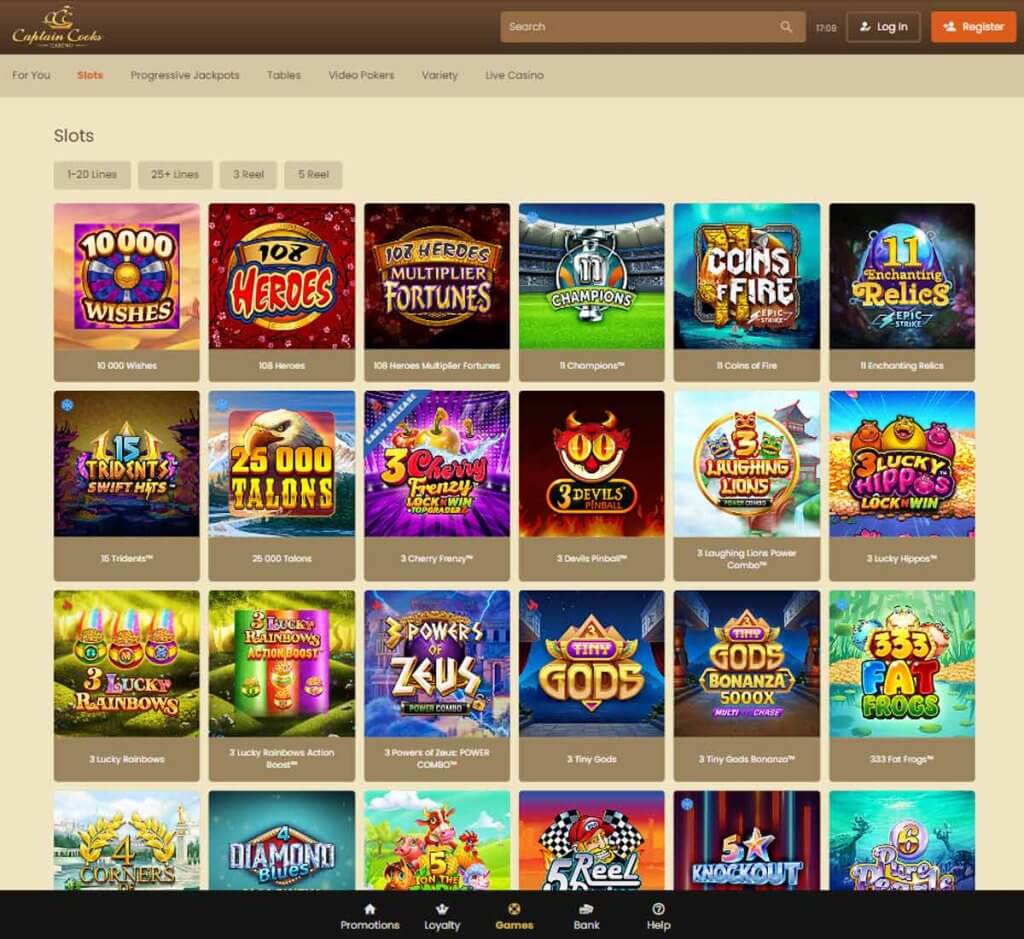 Captain Cooks Casino Captain Cooks Casino