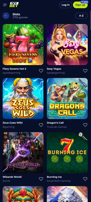 Ivybet Mobile Preview 2