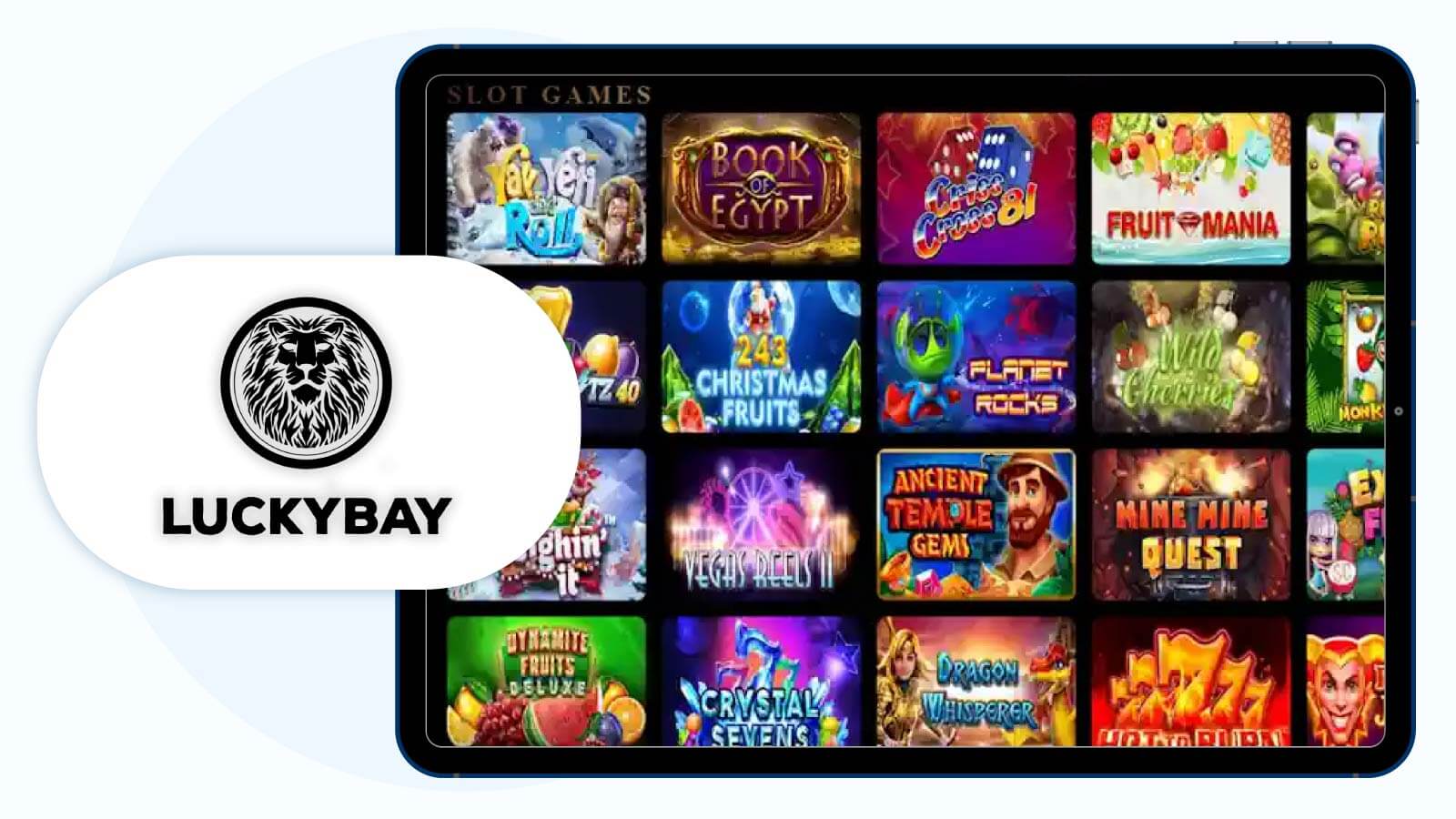 LuckyBay Casino: Outstanding €20 No Deposit Bonus via Promo Code