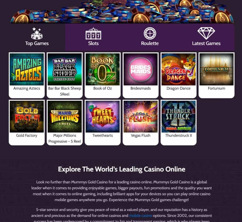 Mummysgold-casino-homepage-review Mummysgold-casino-homepage-review