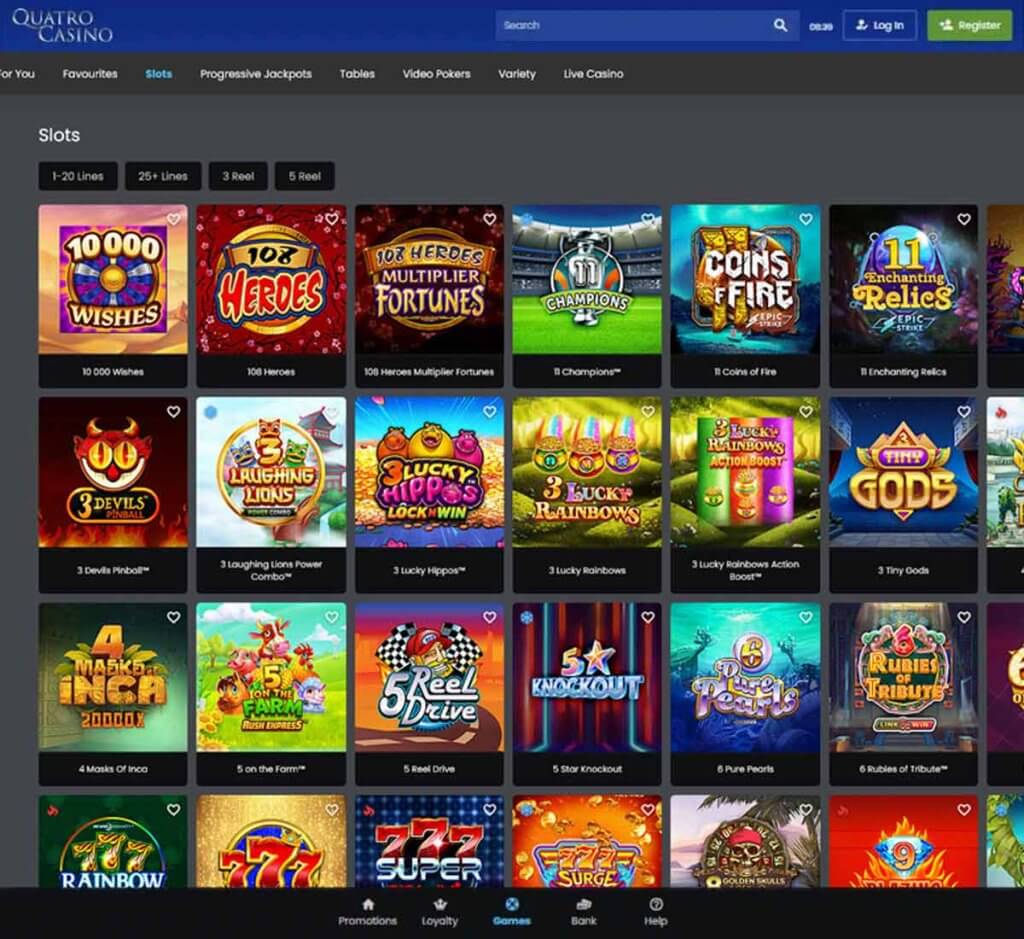 Quatro-casino-slots-variety-review