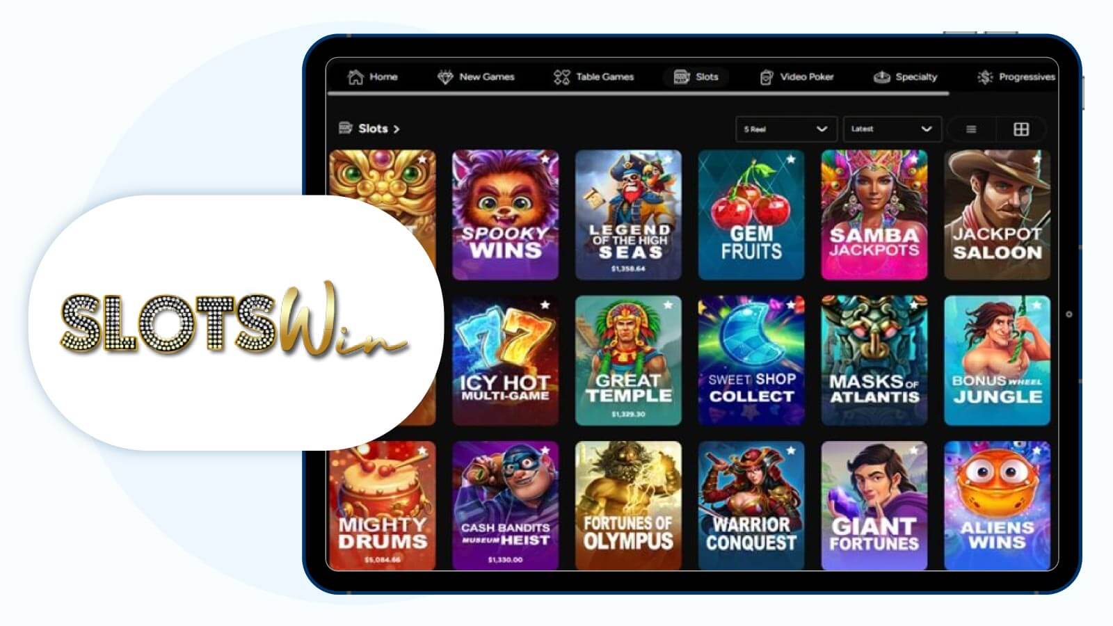 SlotsWin: The Runner-Up for the Top €20 No Deposit Bonus