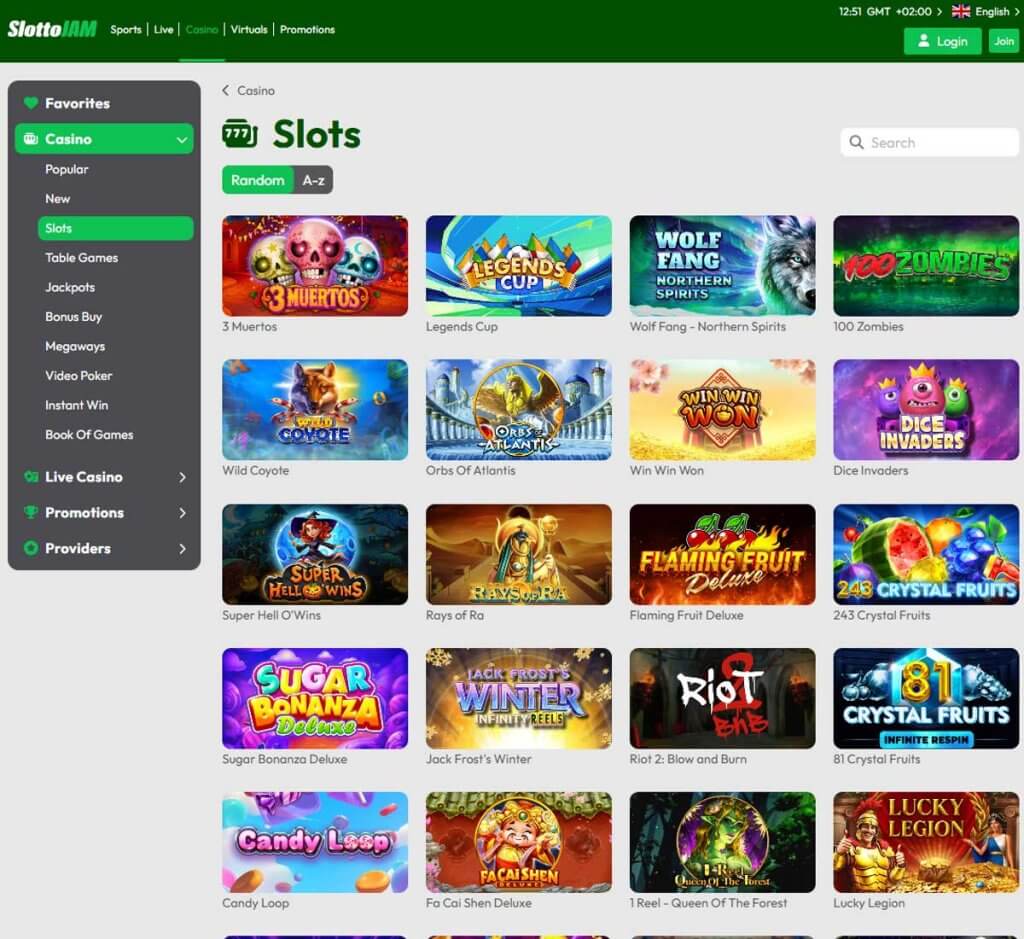 Slottojam-casino-slots-variety-review