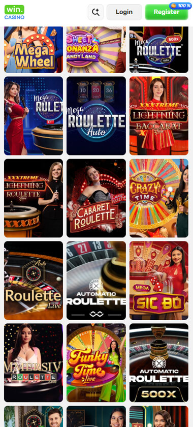 Win Casino Mobile Preview 2