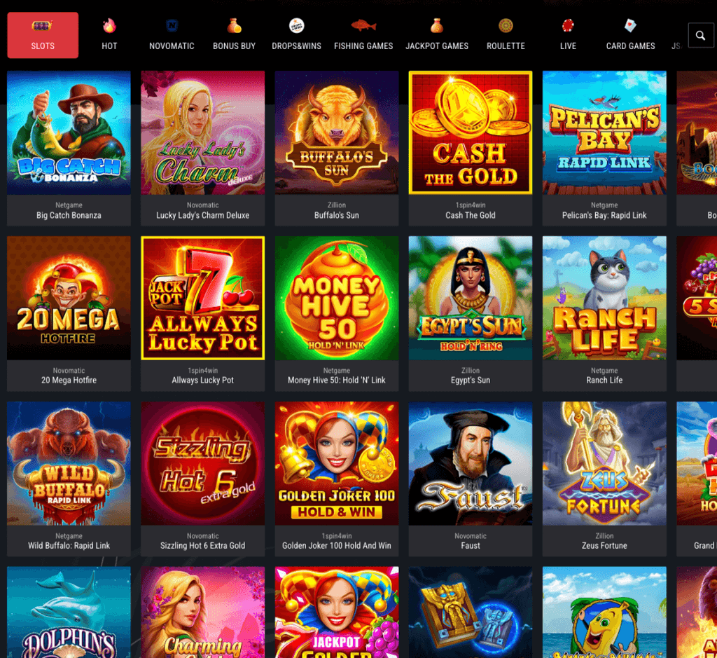 cobra-casino-slots-variety-review