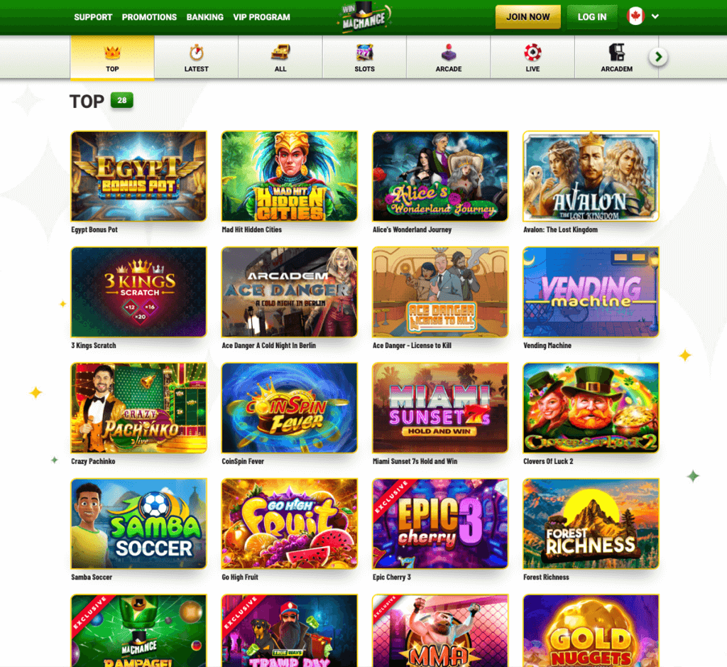 machance-casino-homepage-review