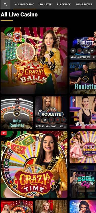 OlympusBet Casino Mobile Preview 1