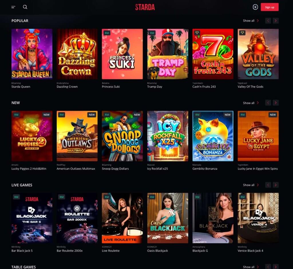strada-casino-homepage-review