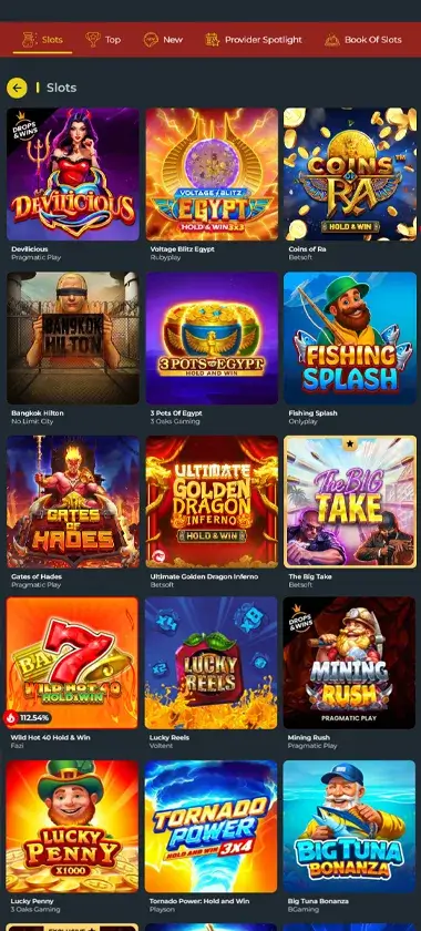 777Vault Casino mobile slots screenshot showing slot game thumbnails, categories and mobile navigation layout - tested 777Vault Casino mobile slots screenshot showing slot game thumbnails, categories and mobile navigation layout - tested