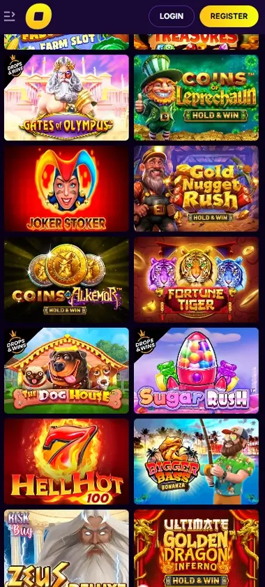 Casino Loots mobile slots screenshot displaying popular slot games and categories – tested Casino Loots mobile slots screenshot displaying popular slot games and categories – tested