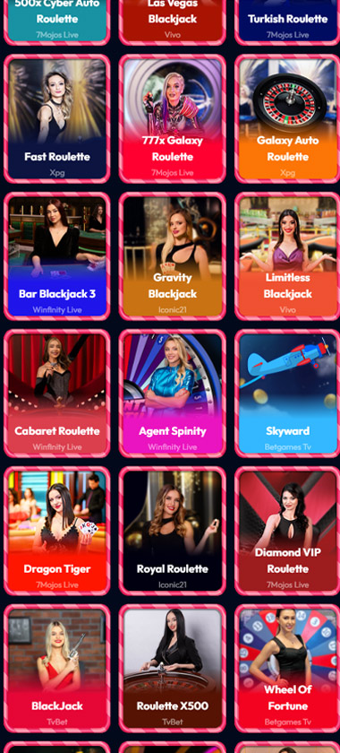 Gambiva Casino Mobile Preview 1