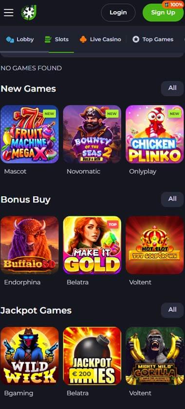 Jeet City Casino mobile slots interface screenshot showing slot game selection with popular titles and filtering options - captured during platform testing Jeet City Casino mobile slots interface screenshot showing slot game selection with popular titles and filtering options - captured during platform testing