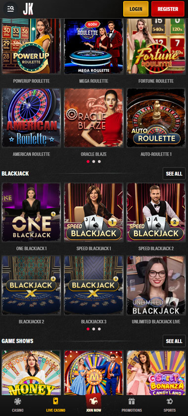 Jokery Casino Mobile Preview 2